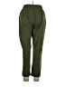 Flex Solid Green Casual Pants Size XL - photo 2