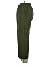 Flex Solid Green Casual Pants Size XL - photo 5