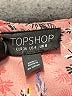 Topshop 100% Polyester Floral Pink Cocktail Dress Size 4 - photo 7