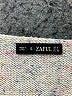 Zaful Metallic Ivory Pullover Sweater Size S - photo 7
