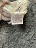Zaful Metallic Ivory Pullover Sweater Size S - photo 8