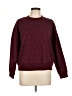 A New Day Polka Dots Burgundy Pullover Sweater Size L - photo 1