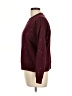 A New Day Polka Dots Burgundy Pullover Sweater Size L - photo 5
