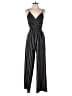 Haute Monde Stripes Black Jumpsuit Size S - photo 1