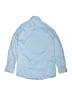 Nordstrom 100% Cotton Solid Blue Long Sleeve Button-Down Shirt Size 10 - photo 2