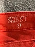 Vans Color Block Red Jeans Size 9 - photo 8