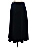 Lands' End Solid Black Formal Skirt Size 8 - photo 2