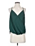 Shein 100% Polyester Green Sleeveless Blouse Size S - photo 1