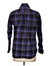 Eddie Bauer 100% Cotton Plaid Blue Long Sleeve Button-Down Shirt Size L - photo 2