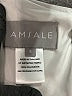 Amsale 100% Polyester White Gray Cocktail Dress Size 8 - photo 3