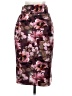 Classic Concepts Floral Burgundy Casual Skirt Size S - photo 2