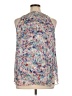 Paradigma 100% Polyester Blue Sleeveless Blouse Size XL - photo 2