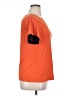 Sarin Mathews Color Block Orange Short Sleeve Top Size XL - photo 4