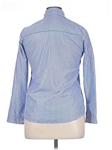 Unbranded Long Sleeve Button-Down Shirt (view 2)