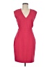 Nicole Miller Solid Pink Cocktail Dress Size 8 - photo 1