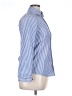 Unbranded Stripes Blue Long Sleeve Button-Down Shirt Size XL - photo 4