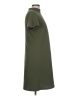 Elle Solid Green Casual Dress Size L - photo 4