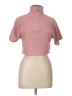 Assorted Brands Pink Short Sleeve Top Size L - photo 1