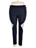 Marika Color Block Blue Active Pants Size 3X - photo 1