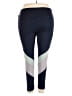 Marika Color Block Blue Active Pants Size 3X - photo 2