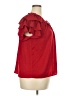 Maurices 100% Polyester Red Short Sleeve Blouse Size XXL - photo 4