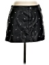 Better be Stars Black Faux Leather Skirt Size S - photo 1