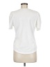 Theory 100% Cotton White Short Sleeve Top Size M - photo 2