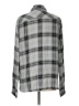 And Now This 100% Rayon Plaid Gray Long Sleeve Button-Down Shirt Size L - photo 2