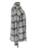 And Now This 100% Rayon Plaid Gray Long Sleeve Button-Down Shirt Size L - photo 4