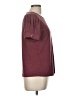 Shein Burgundy Short Sleeve Top Size M - photo 4