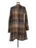 Fortune + Ivy Plaid Brown Cardigan Size XL - photo 2