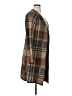 Fortune + Ivy Plaid Brown Cardigan Size XL - photo 4
