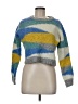 Jessica Simpson Color Block Blue Pullover Sweater Size M - photo 1