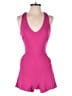 Crystal Sky Solid Pink Romper Size S - photo 1