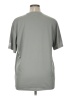 Saucony 100% Polyester Solid Gray Active T-Shirt Size XL - photo 2