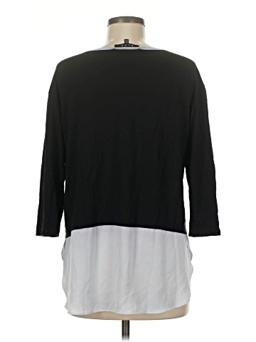 Bleu 3/4 Sleeve T-Shirt (view 2)