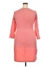 Assorted Brands Solid Pink Casual Dress Size XXL - photo 2