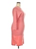 Assorted Brands Solid Pink Casual Dress Size XXL - photo 4