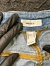 Forever 21 Polka Dots Blue Denim Shorts Size 0X - photo 3