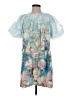 Jade 100% Polyester Floral Blue Cocktail Dress Size XS - photo 1
