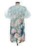 Jade 100% Polyester Floral Blue Cocktail Dress Size XS - photo 2