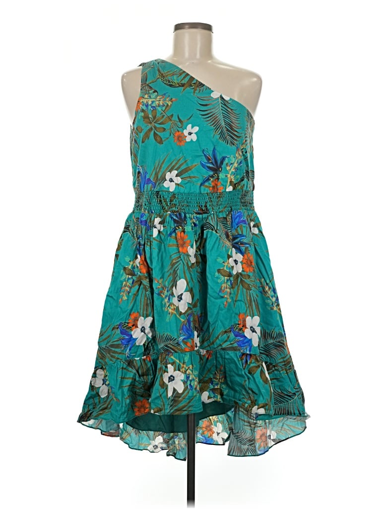 Pre-owned Slate & Willow Cocktail Dress In Blue