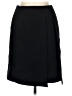 Halogen Solid Black Casual Skirt Size 6 (petite) - photo 1