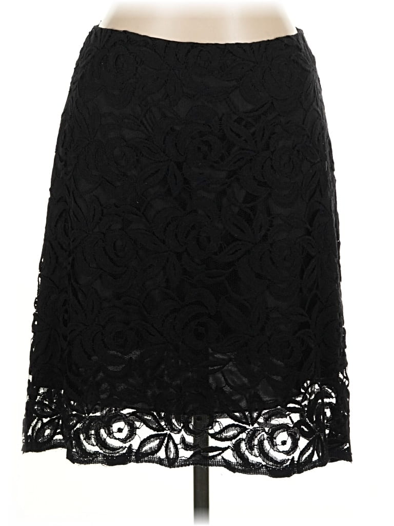 Pre-owned Miguelina Formal Skirt In Black