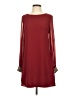 Alya 100% Polyester Burgundy Casual Dress Size S - photo 1