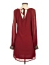 Alya 100% Polyester Burgundy Casual Dress Size S - photo 2