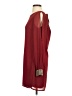 Alya 100% Polyester Burgundy Casual Dress Size S - photo 5