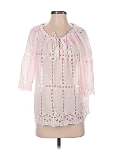 Gretchen Scott Designs 3/4 Sleeve Blouse (view 1)