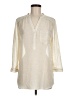 Maurices 100% Polyester Ivory 3/4 Sleeve Blouse Size M - photo 1