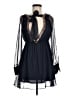 Double Zero 100% Polyester Blue Cocktail Dress Size M - photo 1